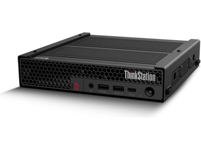 Lenovo ThinkStation P3 Tiny Desktop Computer, Intel Core i7-13700T, 32GB Memory, 1TB SSD (13GD08)