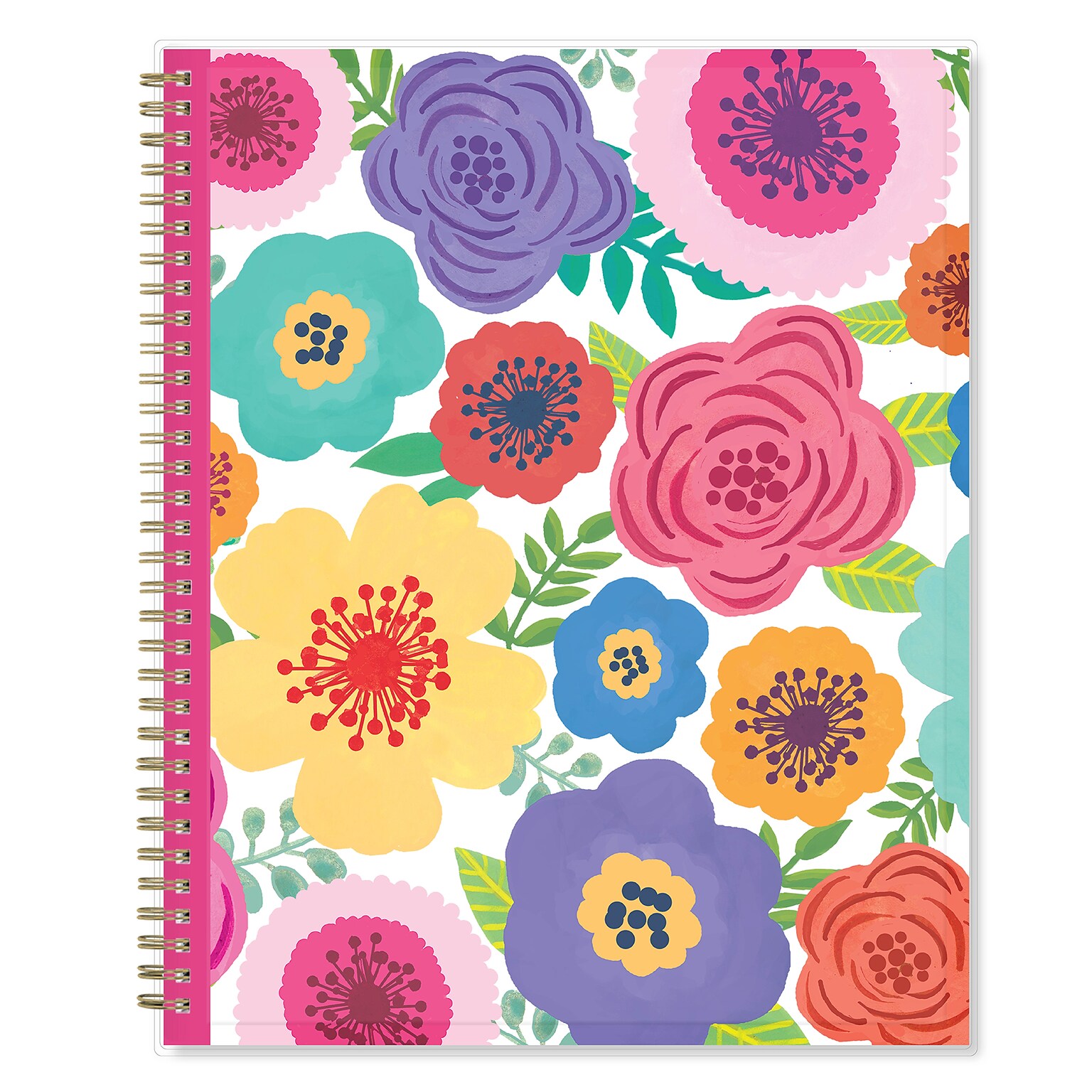 2025-2026 Blue Sky Mahalo 8.5 x 11 Academic Year Weekly & Monthly Planner, Plastic Cover, Multicolored (100149-A26)