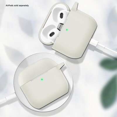SaharaCase Venture Series Case for Apple Airpods 4, Cloud White (HP00171)