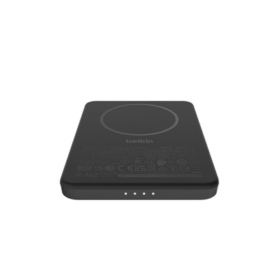 Belkin BoostCharge Magnetic USB-C Power Bank for Apple, 7.5W, 2 ft., Black (BPD010FQBK)