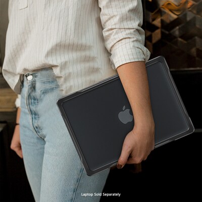 SaharaCase Raider Series 13.6" Laptop Case, Shock Absorbing, Black/Clear (LT00045)