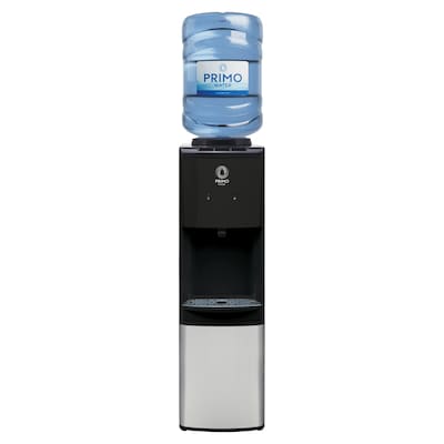 Primo Water Top Loading Pro Hot and Cold Water Dispenser, Black (601087-C)