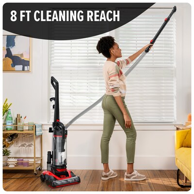 Dirt Devil Multi-Surface Extended Reach+ Upright Vacuum, Bagless, Multicolored (UD76300V)