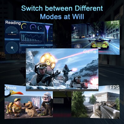 Sansui 27" FHD 120Hz IPS Adaptive Sync Monitor, Tilt Adjustable, Black (ES-27F2)