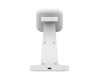 LAX White Vertical MagSafe 3in1 Charging Stand, White (MG3IN1STW)