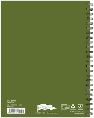 2026-2027 Willow Creek 6.5 x 8.5 Academic Weekly & Monthly Planner, Verdant Folk (64641)