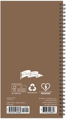 2026-2027 Willow Creek 3.5 x 6.5 Academic Weekly & Monthly Planner, Fungi Files (65860)