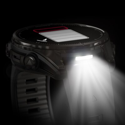 Garmin fenix 8 Smart Watch, 43 mm, Carbon Gray & Black (GRM0290320)