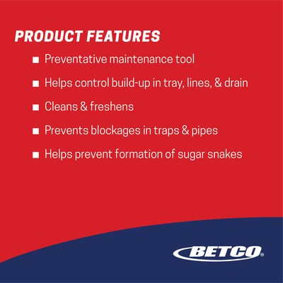 Betco Neem Puck Drain Treatment, 8 oz, 400/Carton (BETZ321C1200)