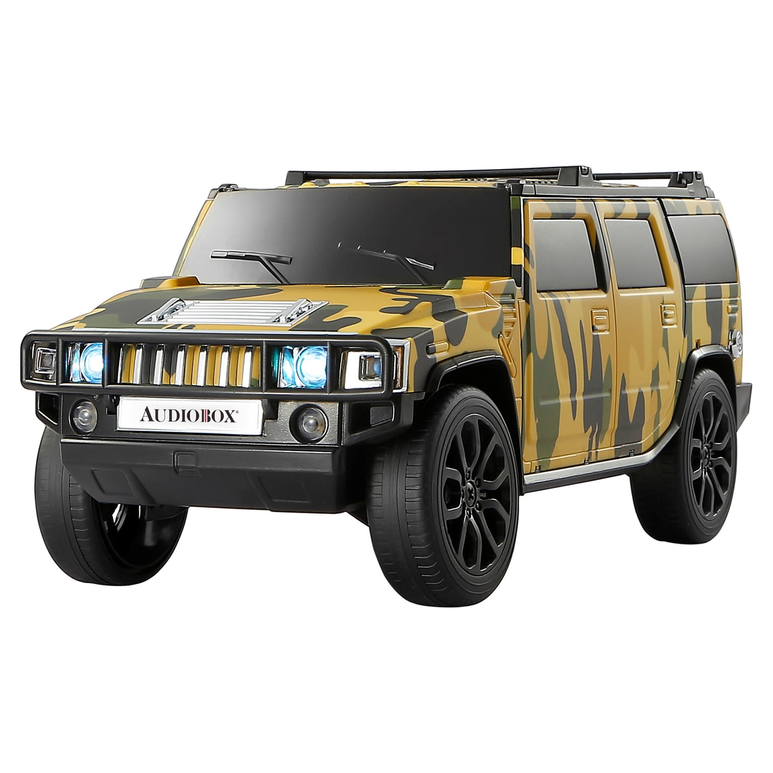 Audiobox SoundRides Wireless Bluetooth SUV-Style Speaker with WaveSync & Lights, Camouflage (TRK-2009CAMO)
