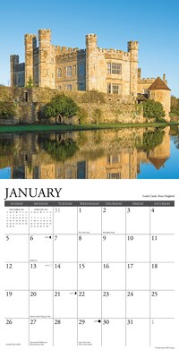 2025 Willow Creek Castles 12" x 12" Monthly Wall Calendar (42175)
