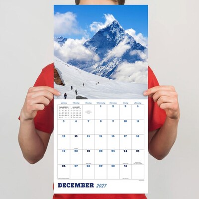 2027 TF Publishing Mountains 12" x 12" Monthly Wall Calendar (27-1017)