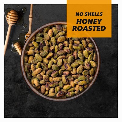 Wonderful No Shells Honey Roasted Pistachios, 8/Box (HR0146A25M1)