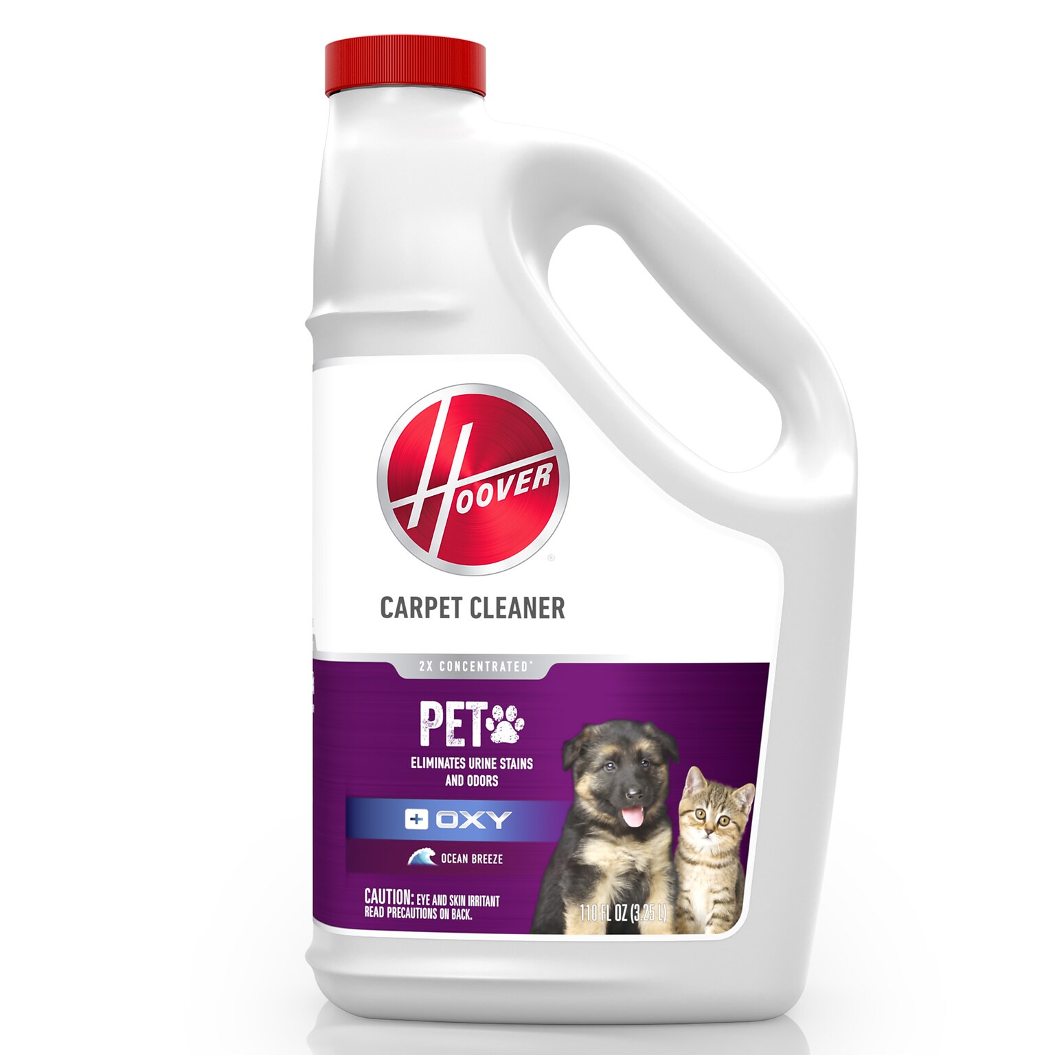 Hoover Oxy Pet Carpet Cleaner Liquid,Ocean Breeze Scent, 116 oz. (AH31938)