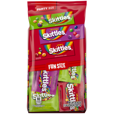 Skittles Party-Size Fruity Chewy Candy, Assorted Flavors, 26.46 oz. (MMM29711)