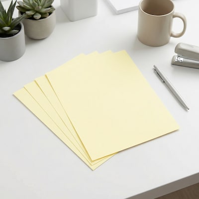 Cover Stock Paper, Ivory, 8-1/2 x 11