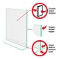 Deflecto Superior Image Sign Holder, 8 1/2" x 11", Clear Acrylic (DEF5991790)