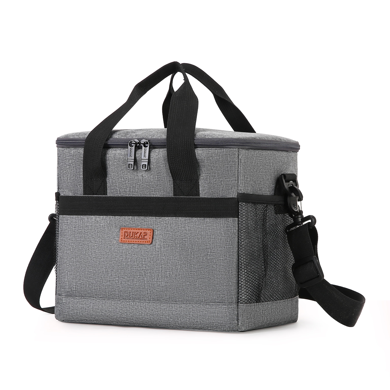 Dukap ICY Insulated Polyester Cooler, Gray (CDKICY09GRE)