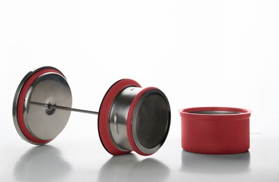 Simpli Press 34-Ounce Coffee Press, Red (SIM34ORED)