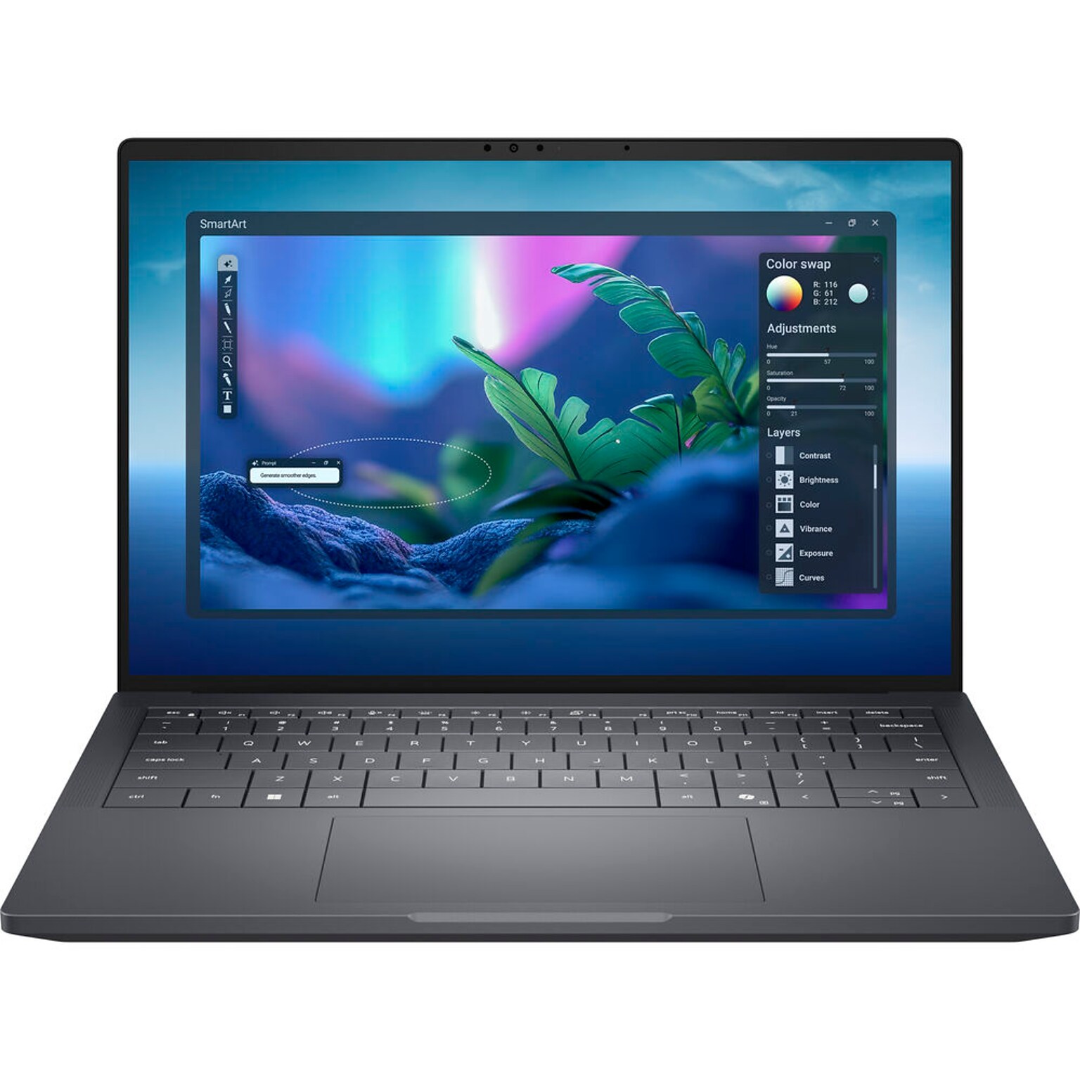 Dell Pro Max 14 Premium 14 AI Laptop, Intel Core Ultra 7 265H, 32GB RAM, 512GB SSD, Backlit Keyboard, Windows 11 Pro