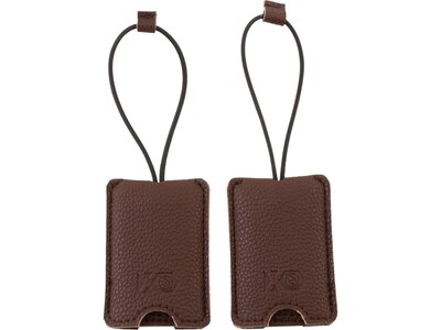 G Force XPLORER RFID Passport Holder, Brown, 5/Set (26719-AST)