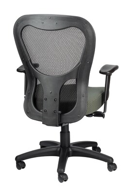 Tempur-Pedic Ergonomic Fabric/Mesh Swivel Task Chair, Olive/Black (TP9000-C-OLV)