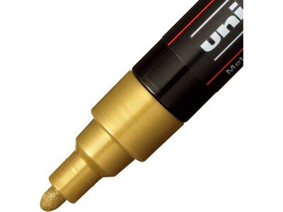 uni-ball Posca PC-5M Paint Markers, Bullet Tip, Assorted Colors, 4/Pack (PC5M4C)