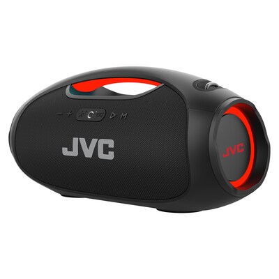 JVC True Wireless Portable Bluetooth Speaker, Waterproof, Black (SP-PA15BT)