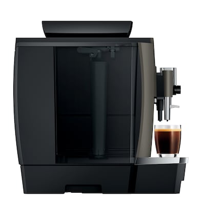 JURA W8 2-Cups Coffee & Espresso Machine Combination, Dark Inox (15650)