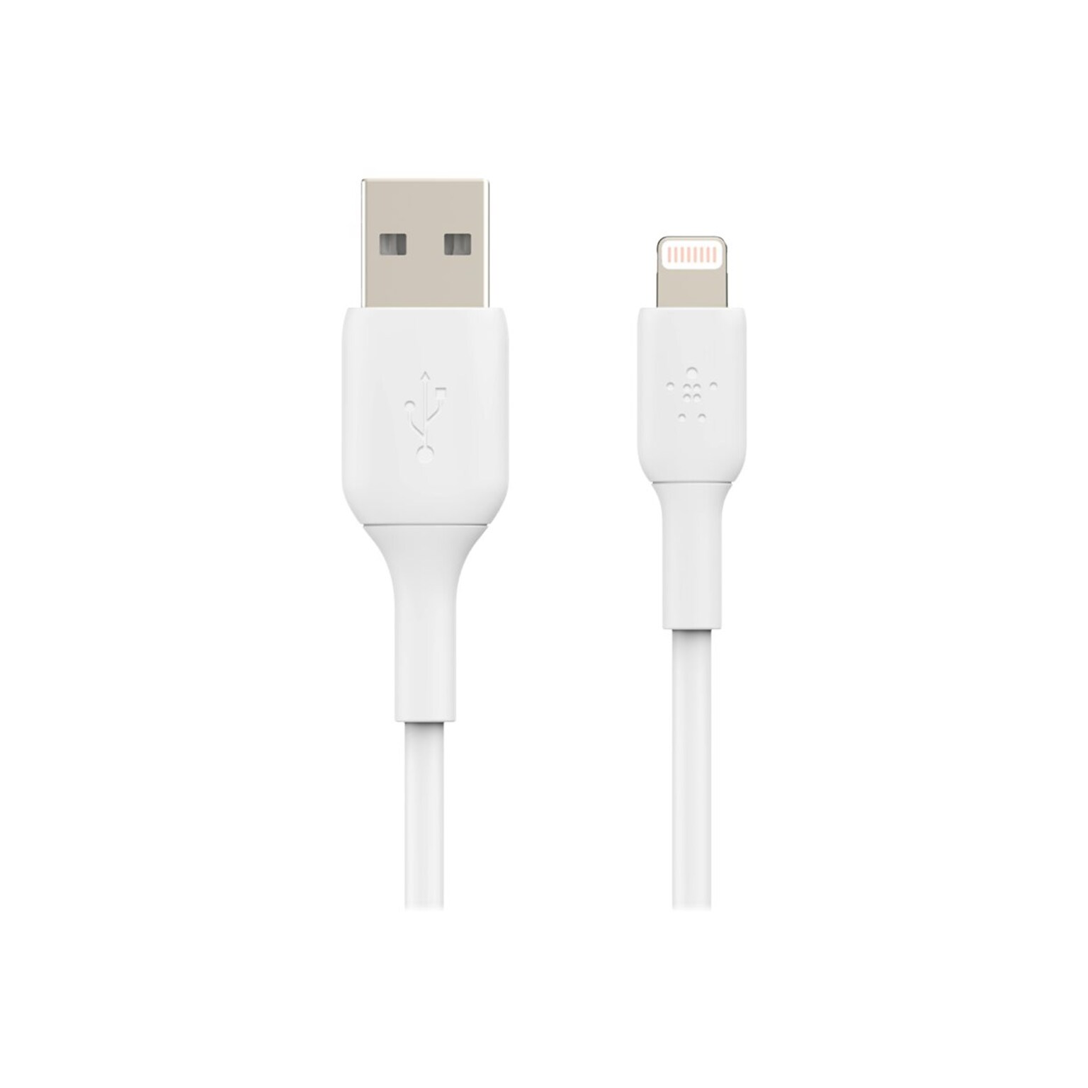 Belkin BOOST CHARGE 3.3 Lightning to USB A Cable, White (CAA001BT1MWH)