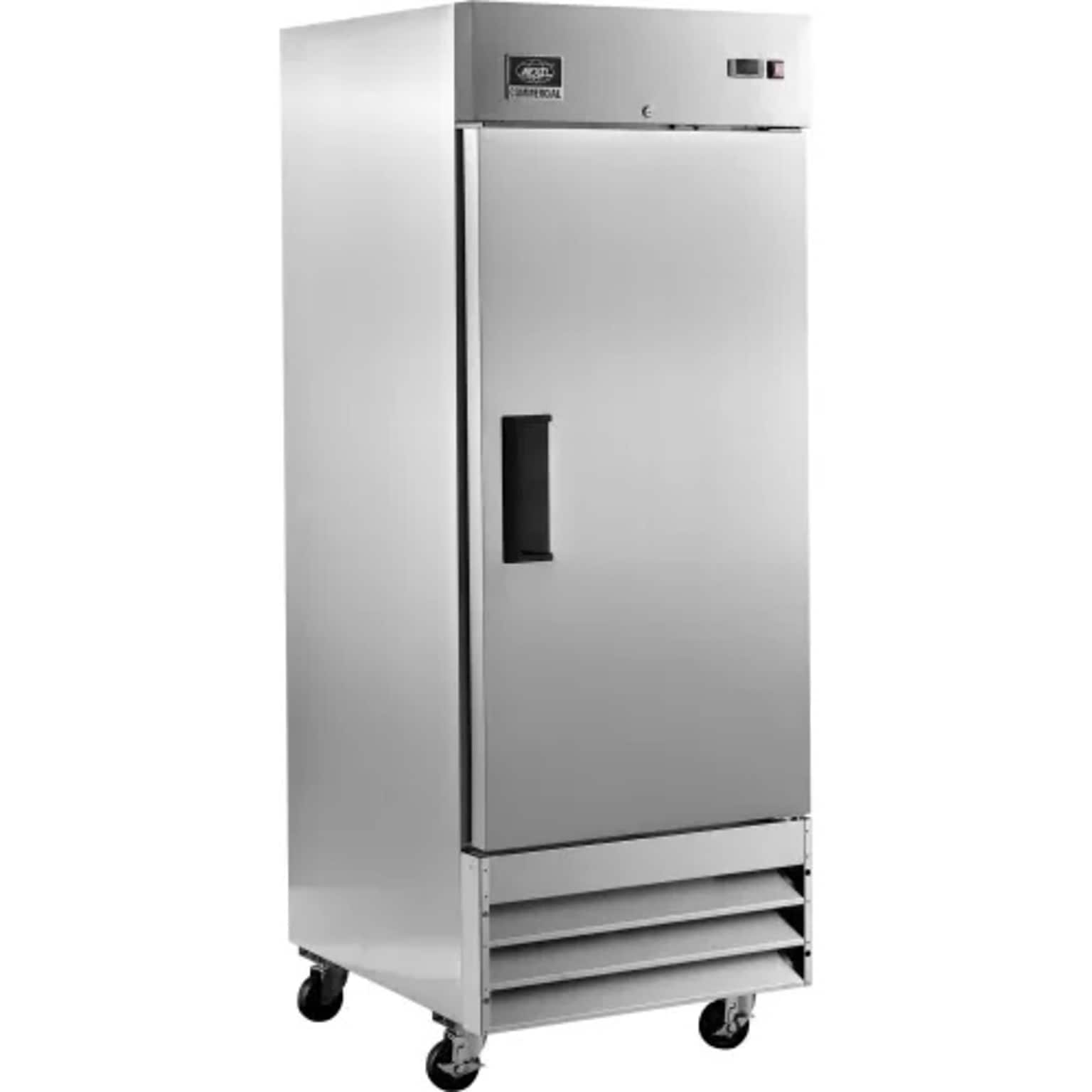 Global Industrial Nexel Reach-In Freezer, 1 Solid Door, 23 Cu. Ft., Stainless Steel (243009)
