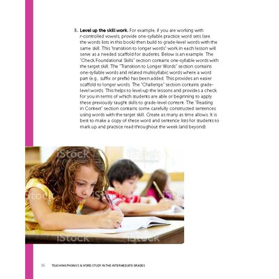 Scholastic Teaching Solutions Teaching Phonics & Word Study in the Intermediate Grades, 3rd Edition (SC-750180)