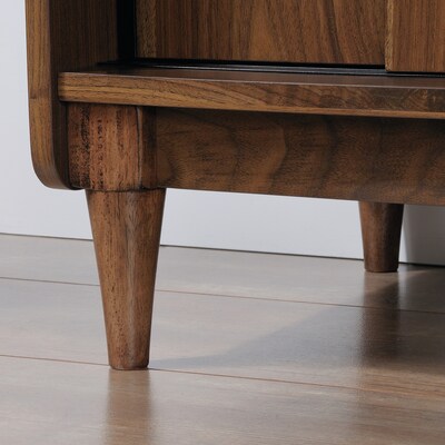 Sauder Harvey Park 70"H 5-Shelf Bookcase, Grand Walnut (420282)
