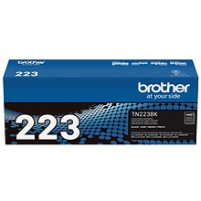 Brother TN-223 Black Standard Yield Toner Cartridge, Print Up to 1,400 Pages   (TN223BK)