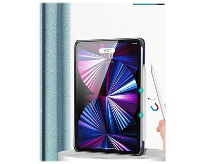 SaharaCase Multi-Angle Folio Case for iPad Pro 11" (2nd, 3rd, 4th Gen 2020-2022) (M2 2024/M3 2025), Dark Blue (TB00007)