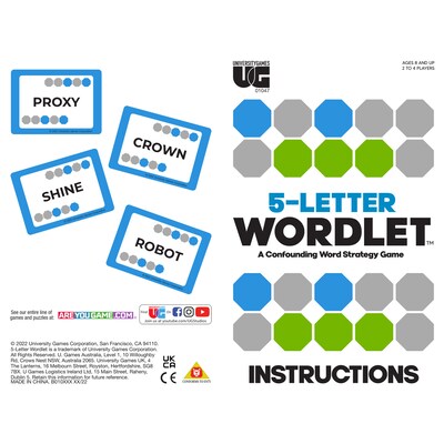 University Games 5-Letter Wordlet™ Word Puzzle Game