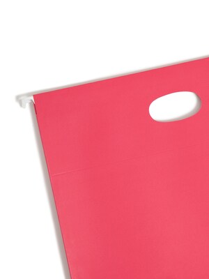 Smead Hanging File Folders, 3 1/2" Expansion, Letter Size, Assorted Colors, 4/Pack (64290)