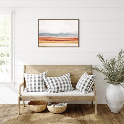 Amanti Art Sierra Hills 01 by Lisa Audit Framed Canvas Wall Art Print, 33" x 23" (A42678302689)