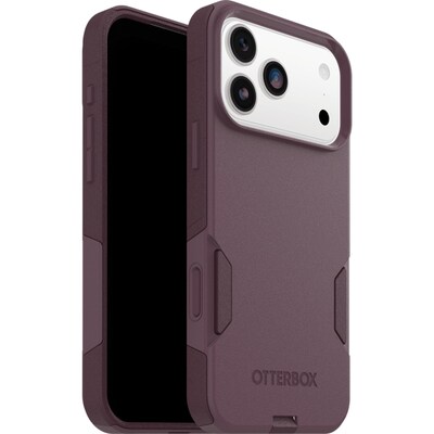 OtterBox Commuter Series MagSafe Phone Case for iPhone 17 Pro Max, Shock Absorbing, Purple Mystery (77-98344)