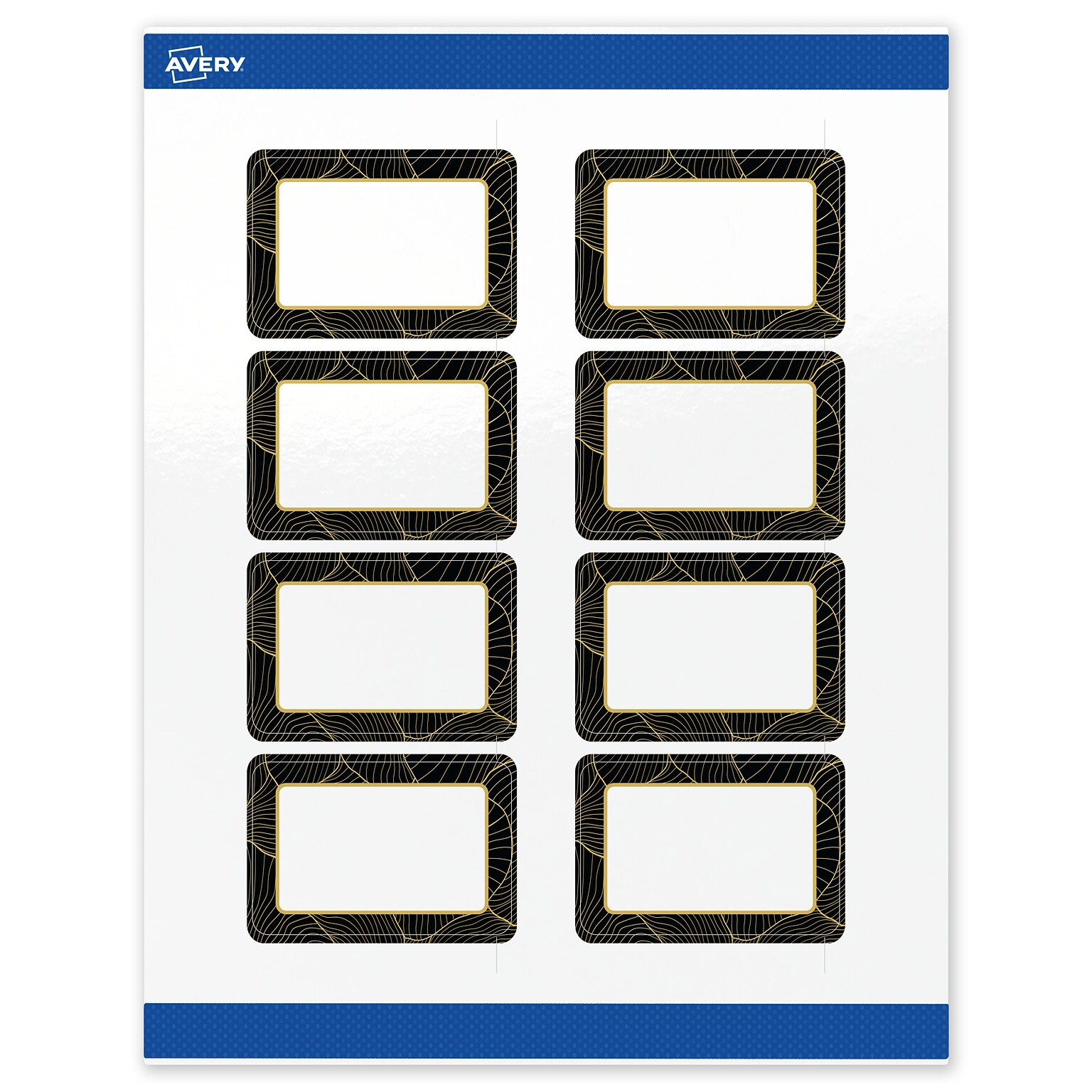 Avery Laser/Inkjet Rectangle Multipurpose Labels, 2 x 3, White, 80/Pack (S00-ETH)
