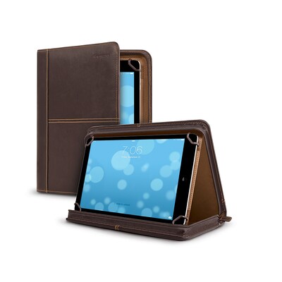 Solo New York Leather 11 Universal Tablet Case, Espresso (VTA137-3)