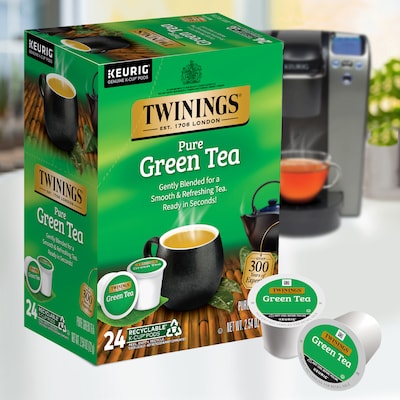 Twinings Green Tea, Keurig® K-Cup® Pods, 24/Box (TNA85788)