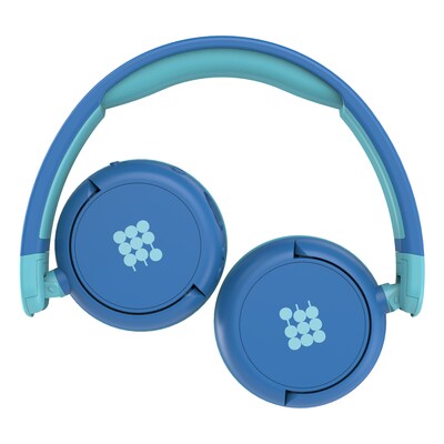Cubitt Jr. Wireless Active Noise Canceling Over-Ear Headphones, Bluetooth, Sky Blue (CTANCJR-2)