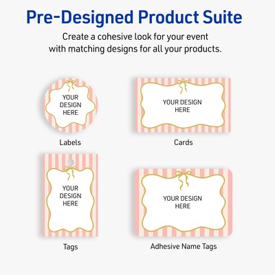 Avery Square Laser/Inkjet Multipurpose Labels, 2" x 2", White, 120/Pack (19479371122)