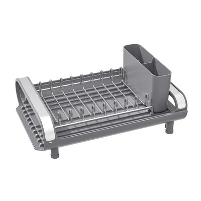 Better Houseware Steel Dish Racks, Gray/Silver (BTH3426)