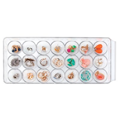 iDESIGN Plastic Egg Holders, Clear, 2/Pack (27902M2)