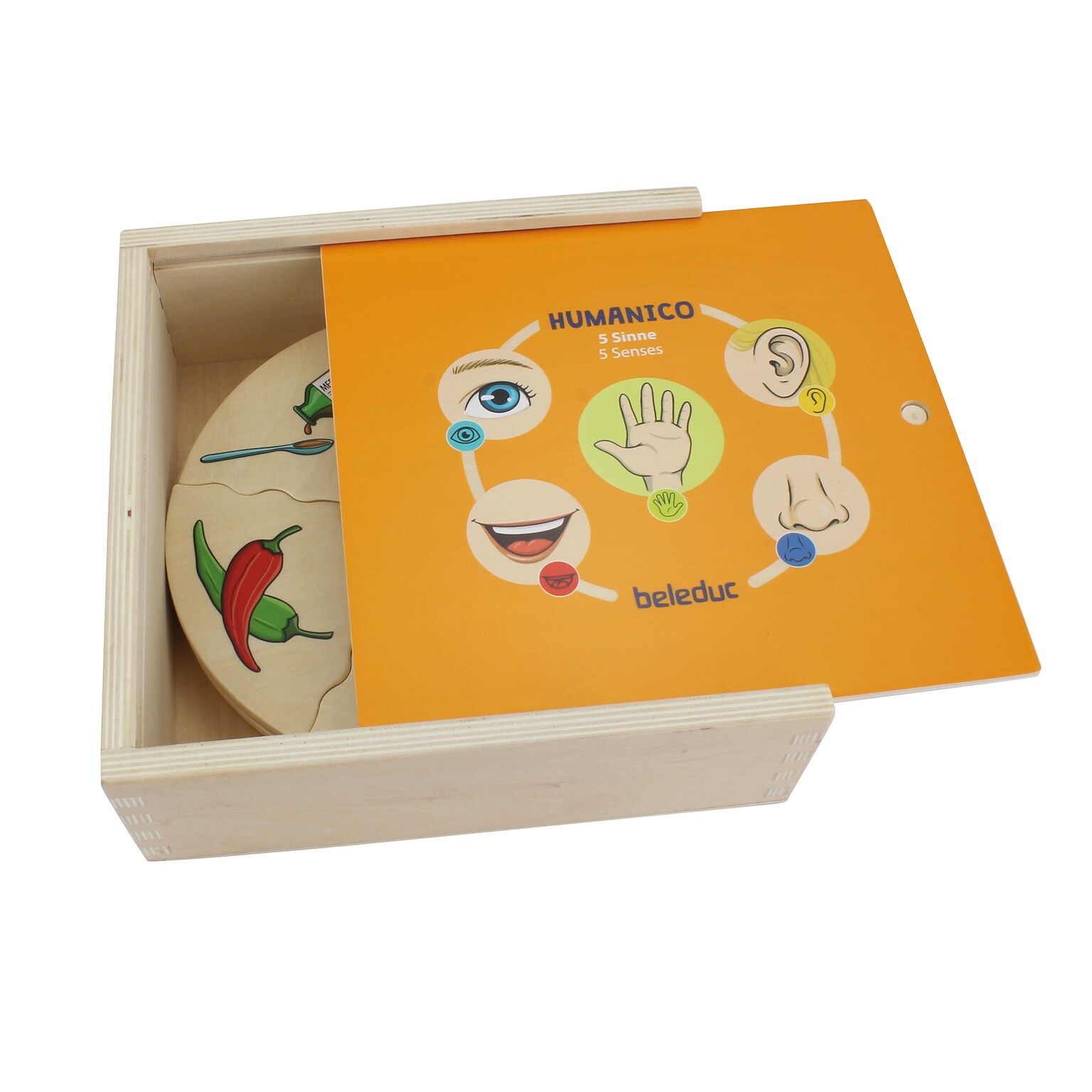 Beleduc Humanico 30 Piece 5 Senses Puzzle (PLWB11556)