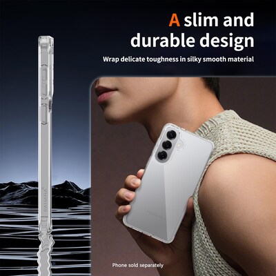 SaharaCase Venture Series Phone Case for Samsung Galaxy S26+, Shock Absorbing, Clear (CP01126)