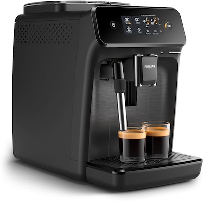 Philips 1200 Automatic Espresso Machine, Black (EP122004)