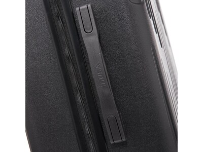 InUSA Drip 32.31" Hardside Suitcase, 4-Wheeled Spinner, Black (IUDRI00L-BLK)